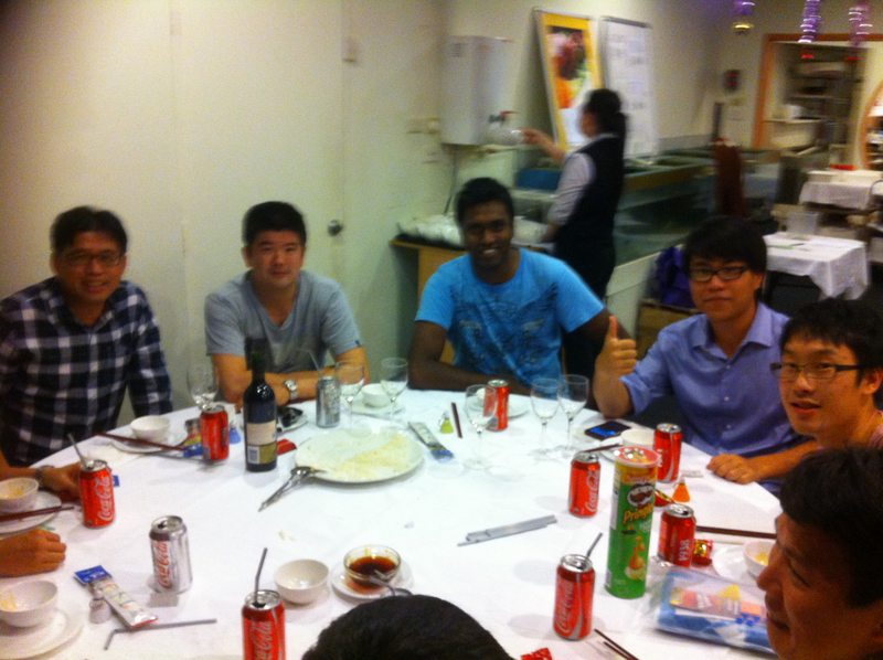 Toong, Keong, Madan, James, Kevin and Aaron
