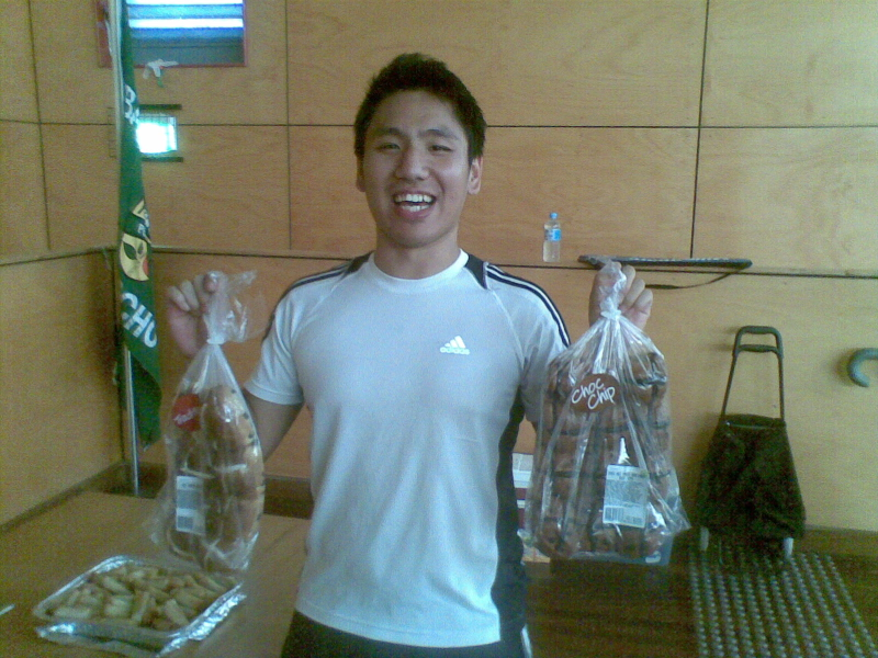 Another 1st ever - hot cross buns for CNY by Jeff