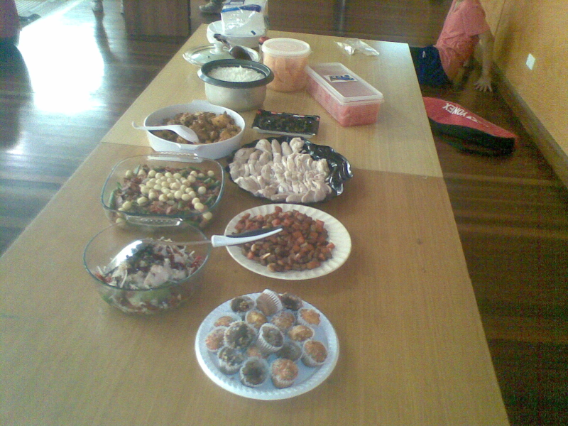 Lunch ready to be served