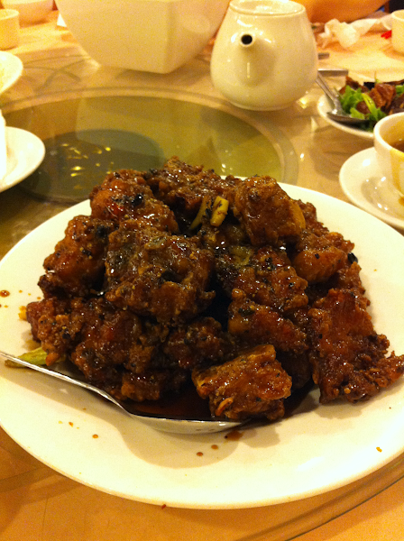 Pork Ribs with sweet vinegar and pepper